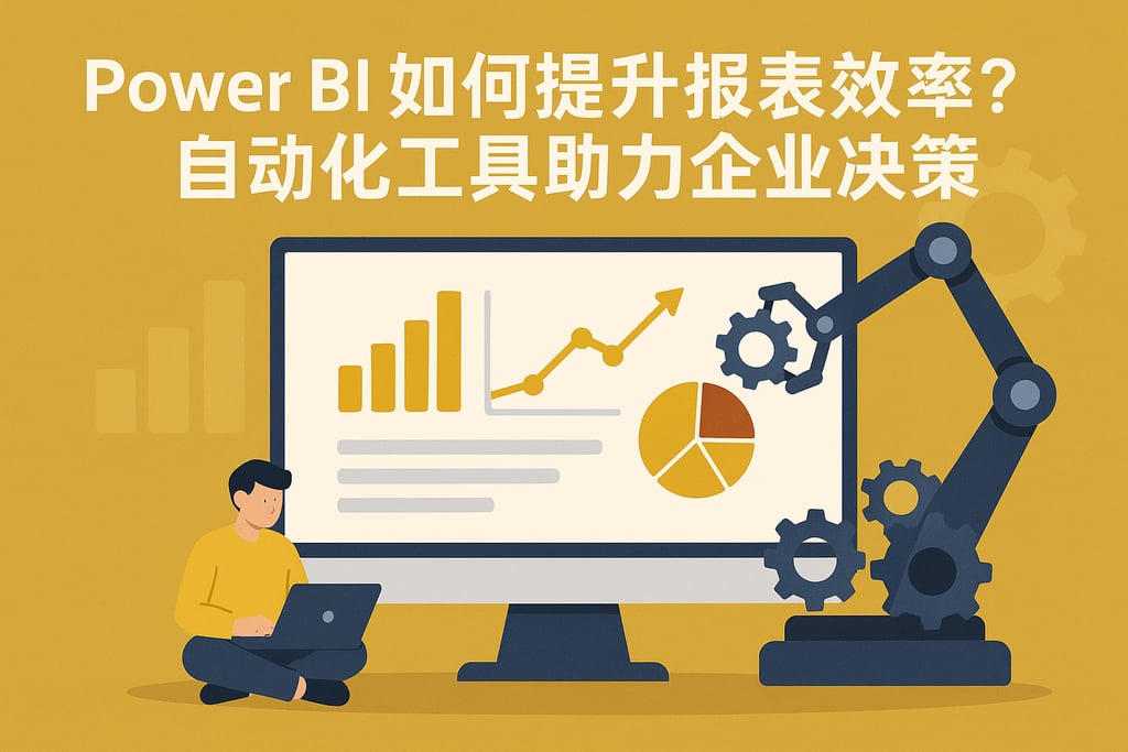 Power BI如何提升报表效率？自动化工具助力企业决策
